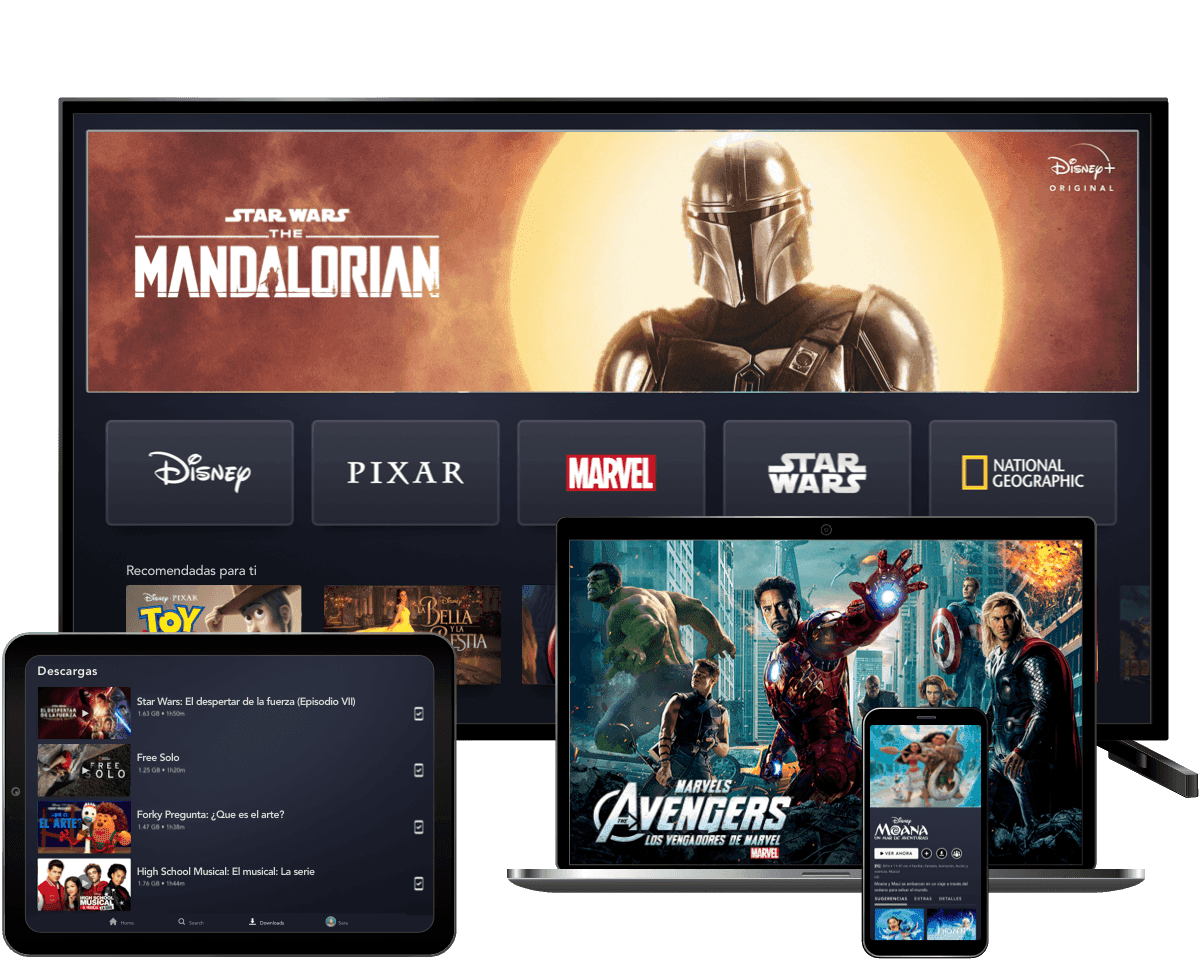 Disney+ Platforms